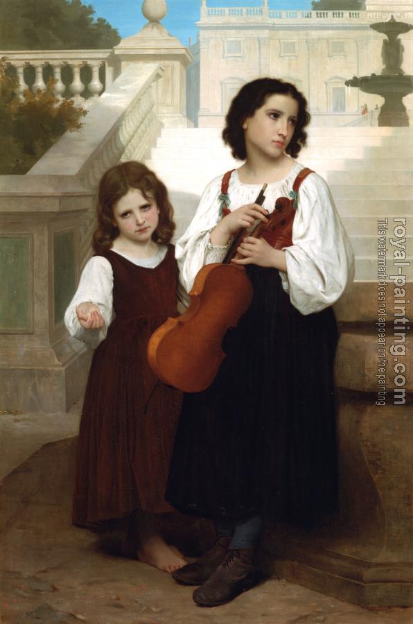 William-Adolphe Bouguereau : Loin du pays, Far from home